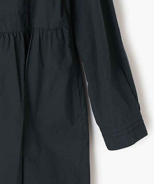 TABASA / タバサ ロング・マキシ丈ワンピース | タイプライター クロス シャツワンピース | 詳細4