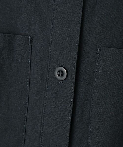 TABASA / タバサ ロング・マキシ丈ワンピース | タイプライター クロス シャツワンピース | 詳細6