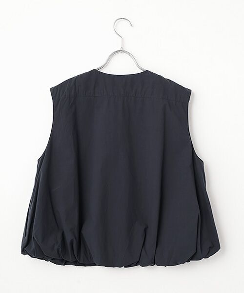 TABASA / タバサ ベスト | タイプライター クロス ジップ ベスト | 詳細1