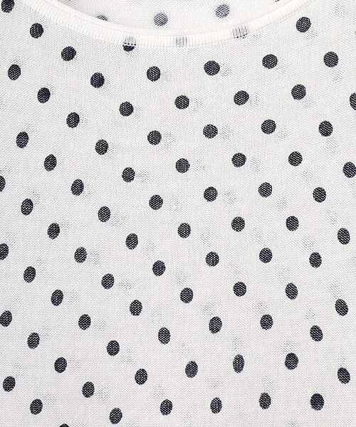 TABASA / タバサ チュニック | ドット プリント ニット チュニック | 詳細4