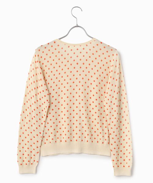 TABASA / タバサ カーディガン・ボレロ | ドット プリント ニット カーディガン | 詳細1