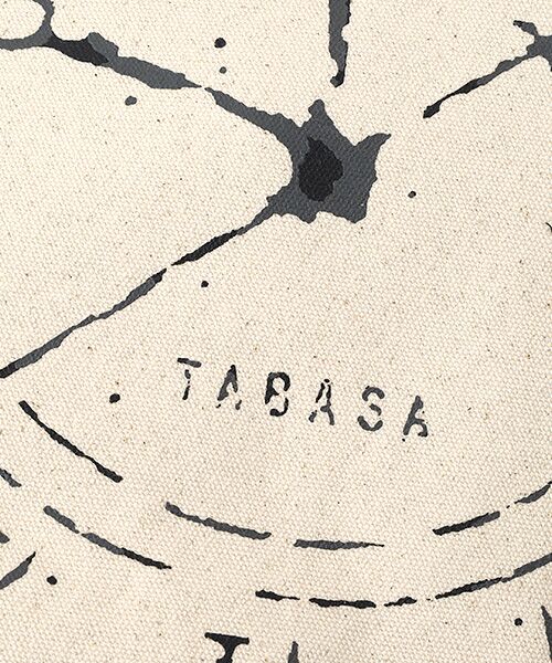 TABASA / タバサ ショルダーバッグ | クロックプリント 帆布 ショルダーバッグ+ | 詳細6