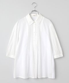 TABASA / タバサ チュニック | ビンテージ ローン × 天竺 シャツワンピース