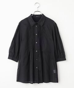 TABASA / タバサ チュニック | ビンテージ ローン × 天竺 シャツワンピース