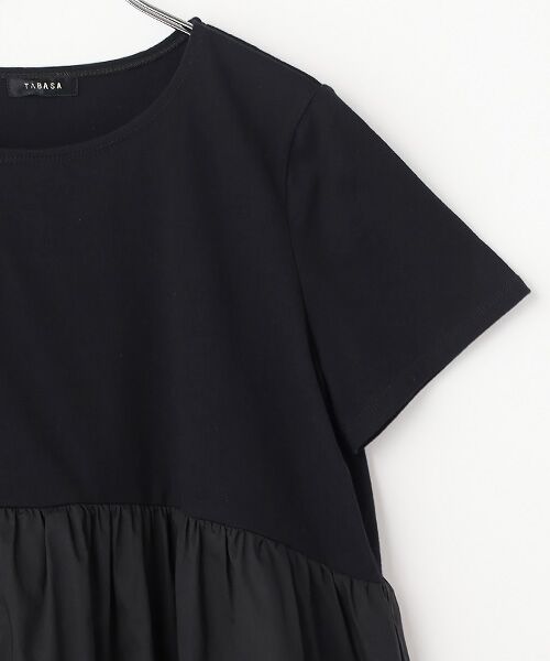 TABASA / タバサ シャツ・ブラウス | ビンテージ ローン × 天竺 ショートスリーブ ブラウス | 詳細3