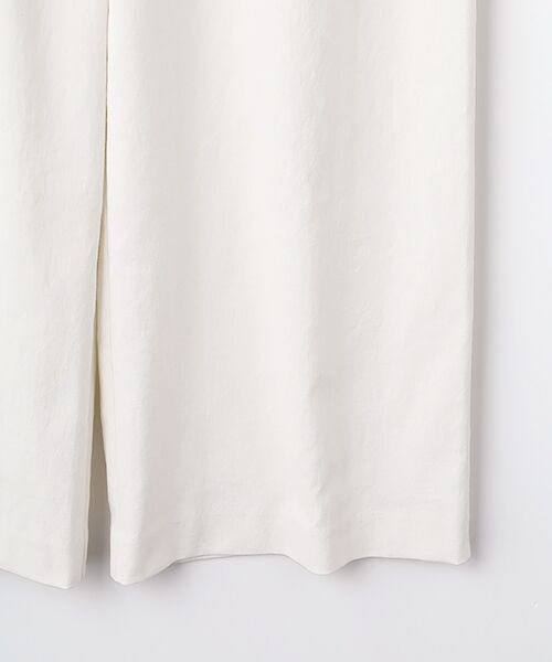 TABASA / タバサ その他パンツ | ドライ オックス ストレッチ ワイドパンツ | 詳細4