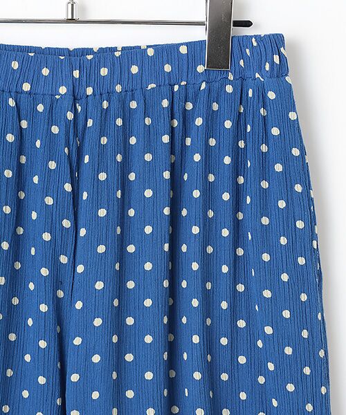 TABASA / タバサ その他パンツ | インドコットン クレープ ドットプリント パンツ | 詳細2