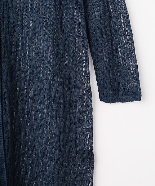 TABASA / タバサ カーディガン・ボレロ | リネンシャワー レース編み ロング カーディガン | 詳細5