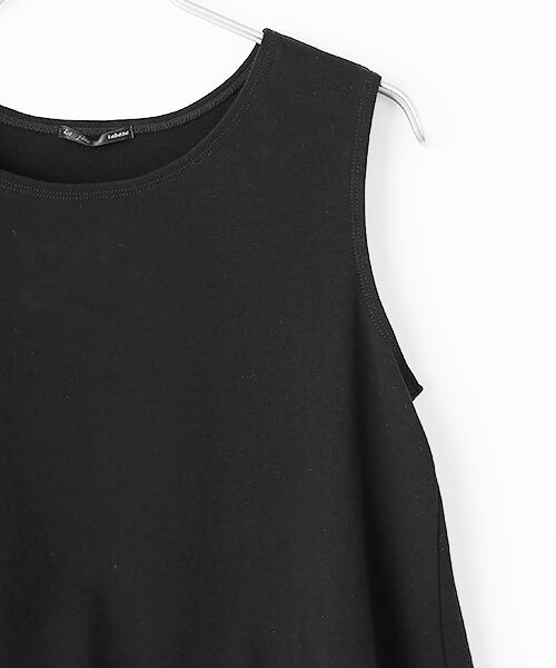 TABASA / タバサ サロペット・オールインワン | 強撚 ポンチ ノースリーブ オールインワン | 詳細2
