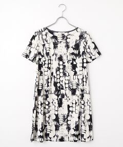 TABASA / タバサ チュニック | スムース ｘ ドットプリント チュニック