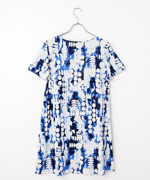 TABASA / タバサ チュニック | スムース ｘ ドットプリント チュニック | 詳細1