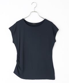 TABASA / タバサ カットソー | ウエスト シャーリング フレンチスリーブ プルオーバー