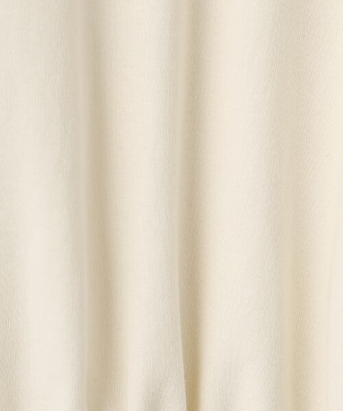 TABASA / タバサ カットソー | 強撚 ポンチ フレンチスリーブ プルオーバー | 詳細1
