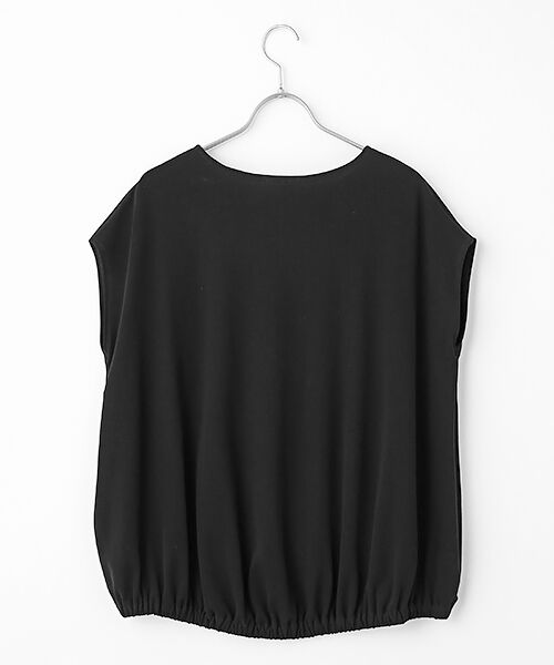 TABASA / タバサ カットソー | 強撚 ポンチ フレンチスリーブ プルオーバー | 詳細2