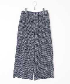 TABASA / タバサ その他パンツ | シャーリング ボーダー イージーパンツ