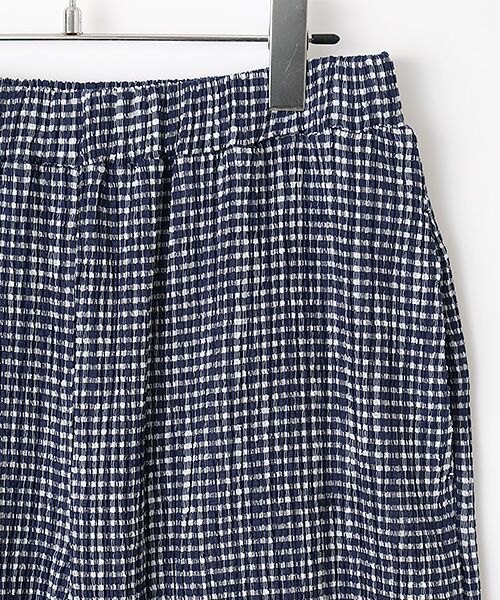 TABASA / タバサ その他パンツ | シャーリング ボーダー イージーパンツ | 詳細3