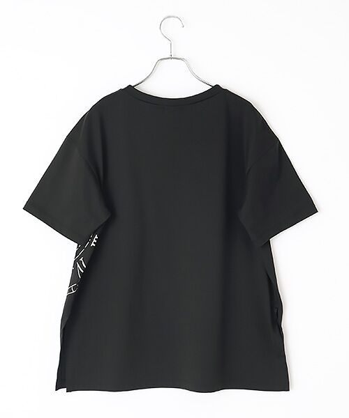 TABASA / タバサ Tシャツ | 40/２天竺 クロックプリント Tシャツ | 詳細2