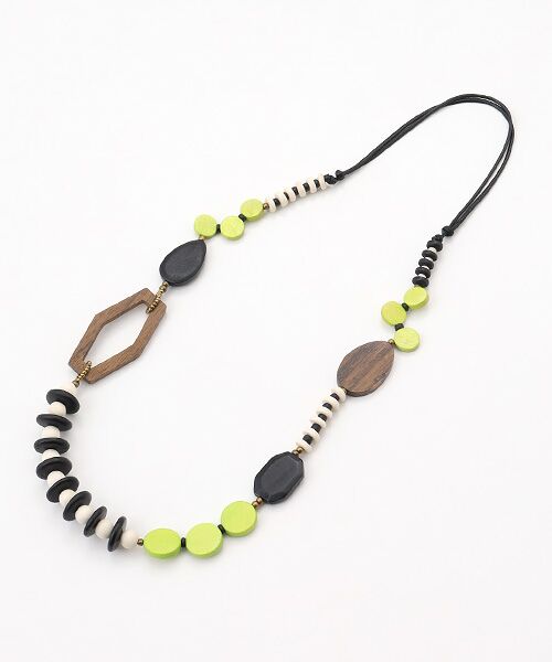 TABASA / タバサ ネックレス・ペンダント・チョーカー | ☆ウッドビース ネックレス（アニス）