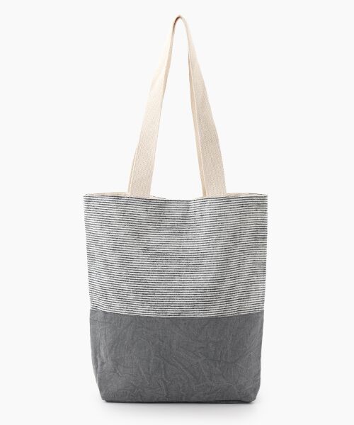 TABASA / タバサ トートバッグ | ☆ボーダー トート ショルダーバッグ | 詳細1