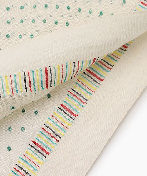 TABASA / タバサ マフラー・ショール・スヌード・ストール | ☆リネン ドット ストール | 詳細3