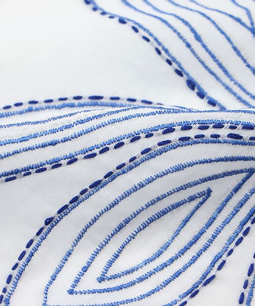 TABASA / タバサ マフラー・ショール・スヌード・ストール | ☆ビッグ フラワー 刺繍 ストール | 詳細4