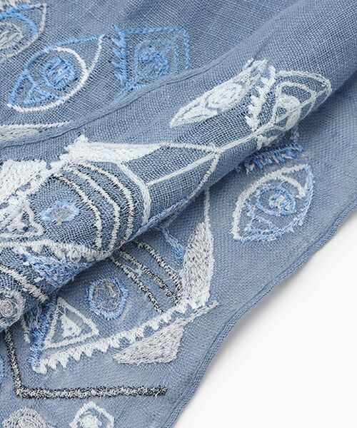 TABASA / タバサ マフラー・ショール・スヌード・ストール | ☆エスニック 刺繍 ストール | 詳細3