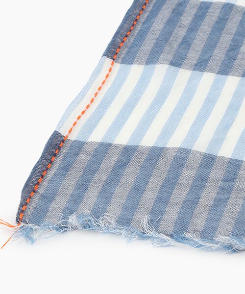 TABASA / タバサ マフラー・ショール・スヌード・ストール | ☆ブルー タータン チェック ストール | 詳細2