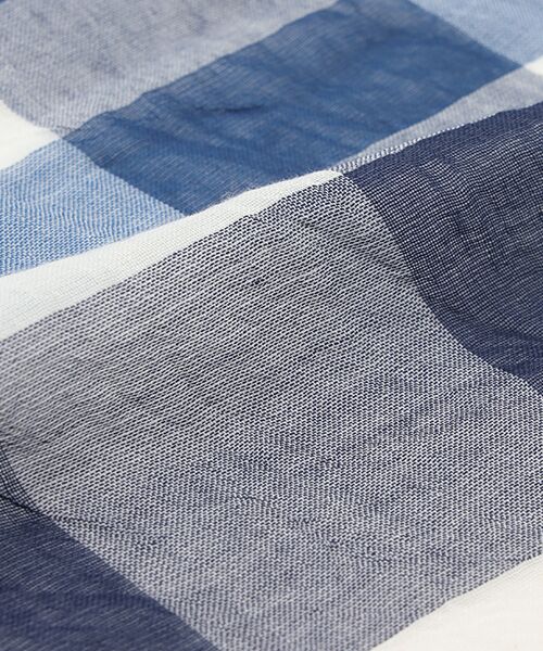 TABASA / タバサ マフラー・ショール・スヌード・ストール | ☆ブルー タータン チェック ストール | 詳細4