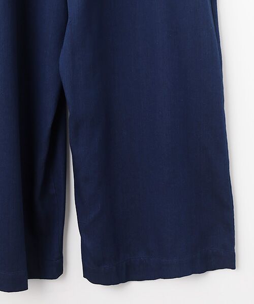 TABASA / タバサ サロペット・オールインワン | 接結 ダブルガーゼ インディゴ染め サロペット | 詳細5