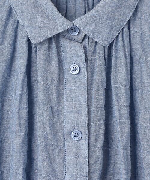 TABASA / タバサ チュニック | シャーリング シャツ チュニック | 詳細5