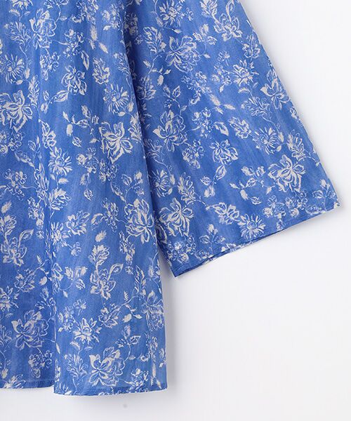 TABASA / タバサ シャツ・ブラウス | ボイル ｘ チンツプリント ７分袖 ブラウス | 詳細3