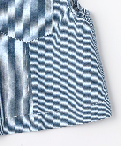 TABASA / タバサ ベスト | ライトオンス ヒッコリー ノースリーブ ブルゾン | 詳細3