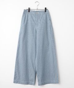 TABASA / タバサ その他パンツ | ライトオンス ヒッコリー ワイドパンツ