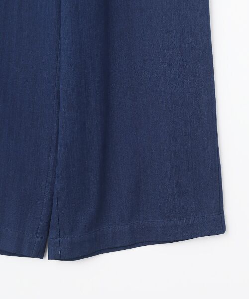 TABASA / タバサ その他パンツ | 接結 ダブルガーゼ インディゴ染め ワイドパンツ | 詳細4