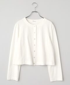 TABASA / タバサ カーディガン・ボレロ | ヴィンテージ 天竺 スナップボタン カーディガン