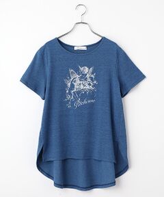 TABASA / タバサ Tシャツ | ヴィンテージ 天竺 エンジェルプリント Tシャツ