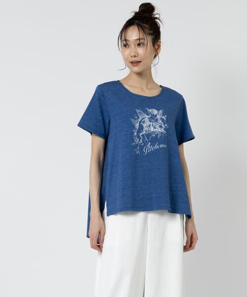 TABASA / タバサ Tシャツ | ヴィンテージ 天竺 エンジェルプリント Tシャツ | 詳細12