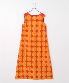 TABASA / タバサ ロング・マキシ丈ワンピース | インドコットン パッチワーク刺繍 ノースリーブ ワンピース