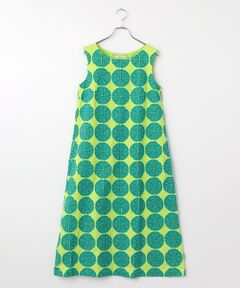 TABASA / タバサ ロング・マキシ丈ワンピース | インドコットン パッチワーク刺繍 ノースリーブ ワンピース