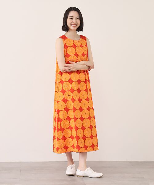 TABASA / タバサ ロング・マキシ丈ワンピース | インドコットン パッチワーク刺繍 ノースリーブ ワンピース | 詳細10