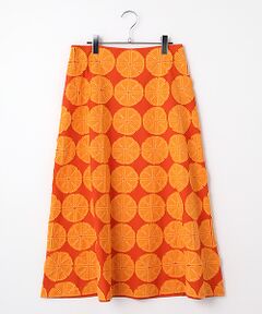 TABASA / タバサ ロング・マキシ丈スカート | インドコットン パッチワーク刺繍 スカート