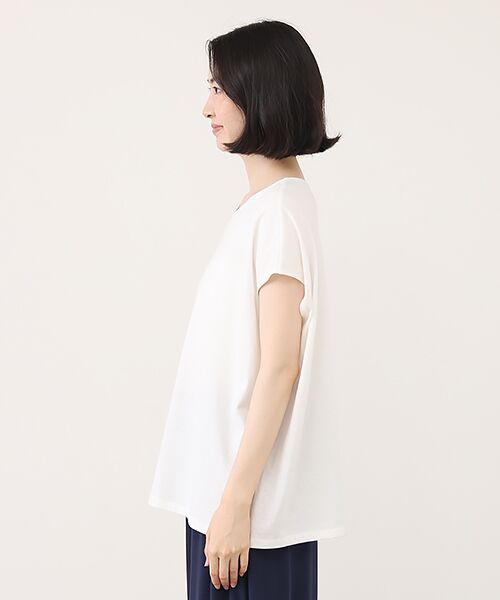 TABASA / タバサ Tシャツ | パラソル プリント フレンチスリーブ Tシャツ | 詳細9