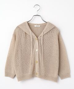 TABASA / タバサ カーディガン・ボレロ | ストローンヤーン クロップド ニット パーカー
