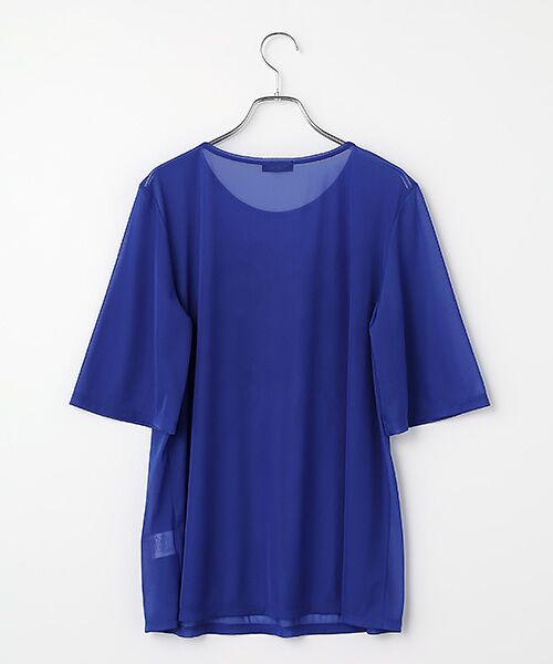 TABASA / タバサ Tシャツ | シフォン フラワー 刺繍 Tシャツ | 詳細6