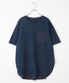 TABASA / タバサ チュニック | 天竺 × ローン チュニック