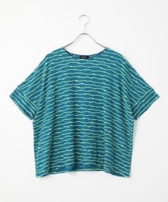 TABASA / タバサ Tシャツ | ウェーブボーダー Tシャツ