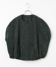 TABASA / タバサ その他アウター | スエード調 ストレッチ スリーブレス ジャケット