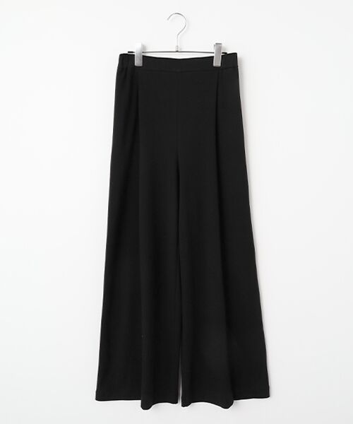 TABASA / タバサ その他パンツ | ソフト スムース リラックス パンツ（クロ）