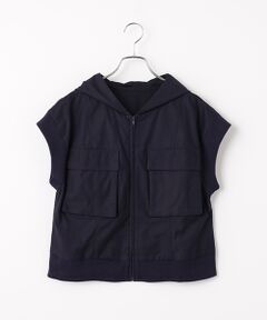 TABASA / タバサ ベスト | ミリタリークロス フード ベスト
