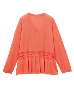 TAKASHIMAYA Tsuhan Edition / タカシマヤ ツーハン・エディション カーディガン・ボレロ | 透かし編みカーディガン